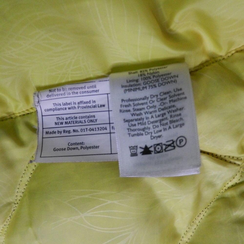Eddie Bauer Jacket Coat Womens Goose Down Diamond Quilted Skyliner Gray Medium - Picture 8 of 16